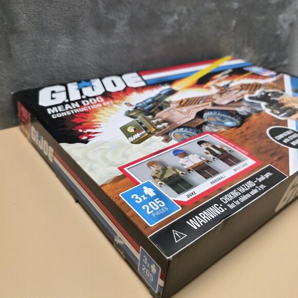 2021 Hasbro G.I. Joe Kids Mean Dog Construction Vehicles Set 205 Pieces NEW - Picture 6 of 11